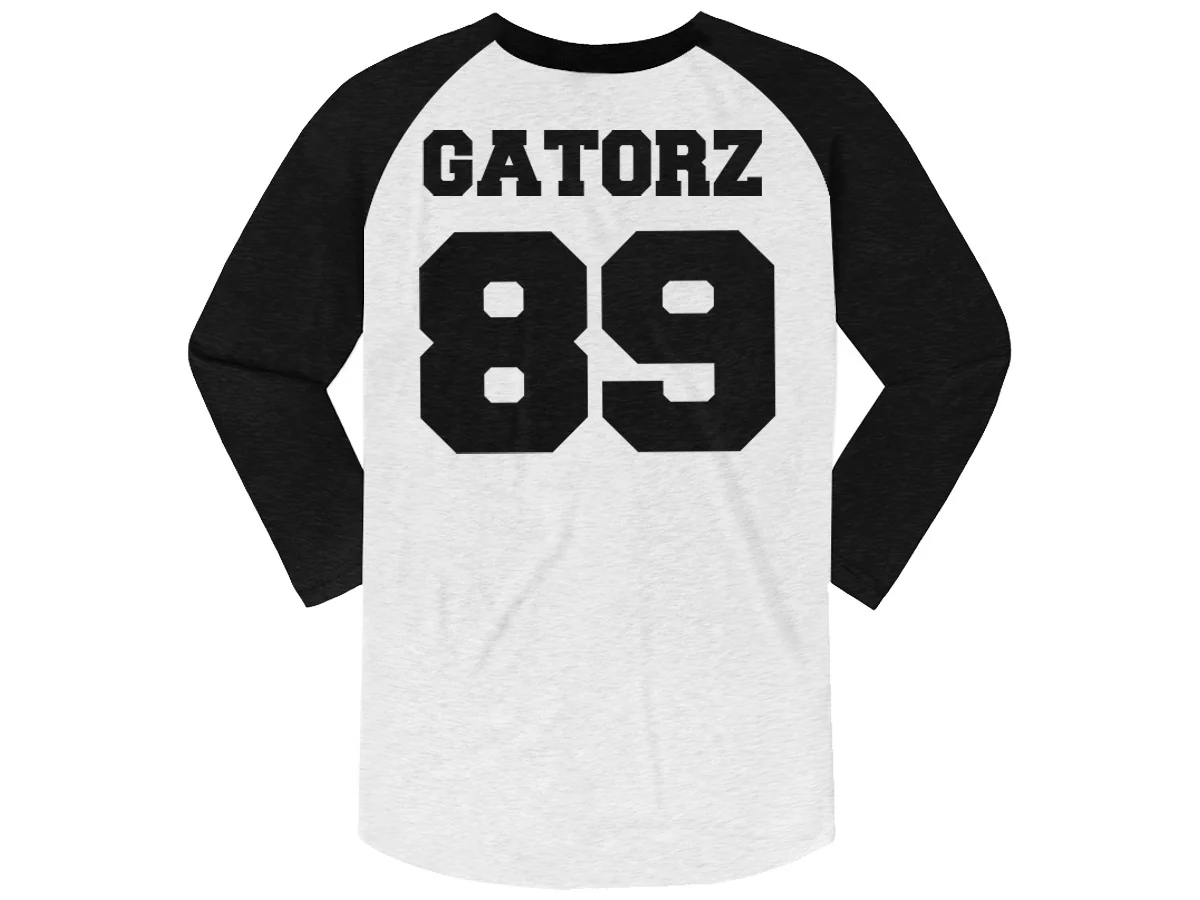 Black and White ’89 Raglan Tee - Image 4
