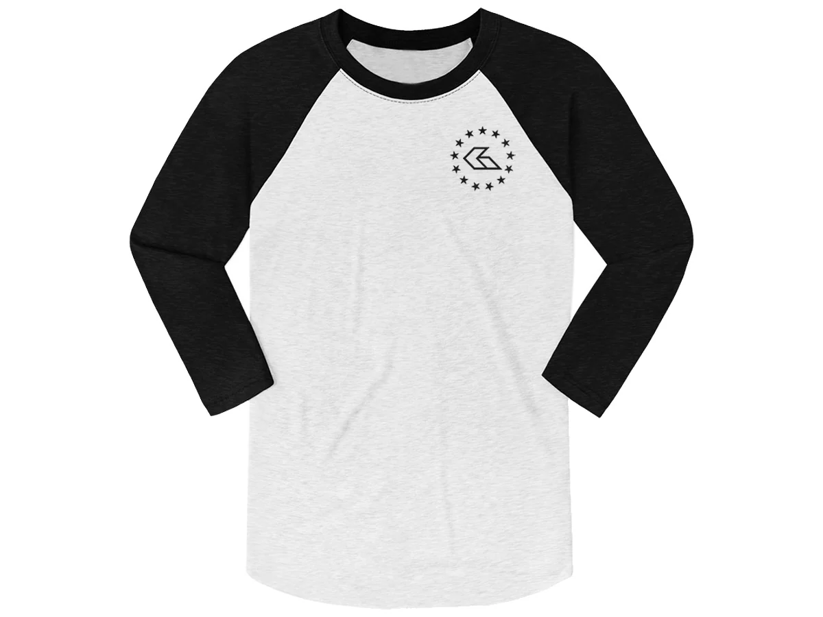 Black and White ’89 Raglan Tee - Image 7